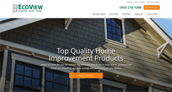Desktop Screenshot of ecoviewwindows.com